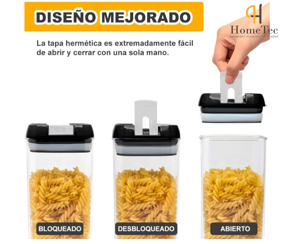 CONTENEDORES HERMÉTICOS - SET X7
