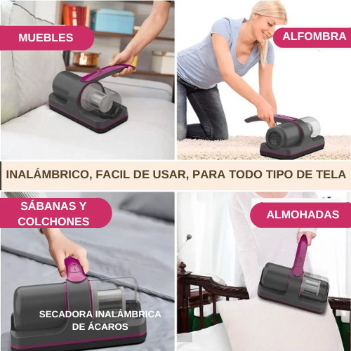 ASPIRADORA DE ÁCAROS