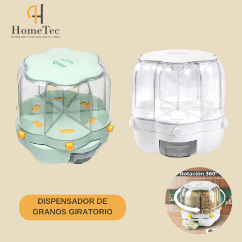 DISPENSADOR DE GRANOS GIRATORIO