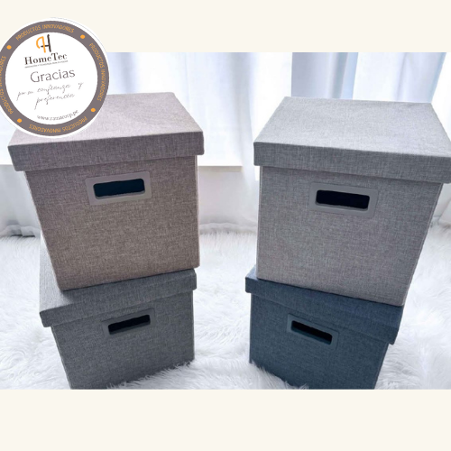 CAJA DE ALMACENAMIENTO CUADRADA
