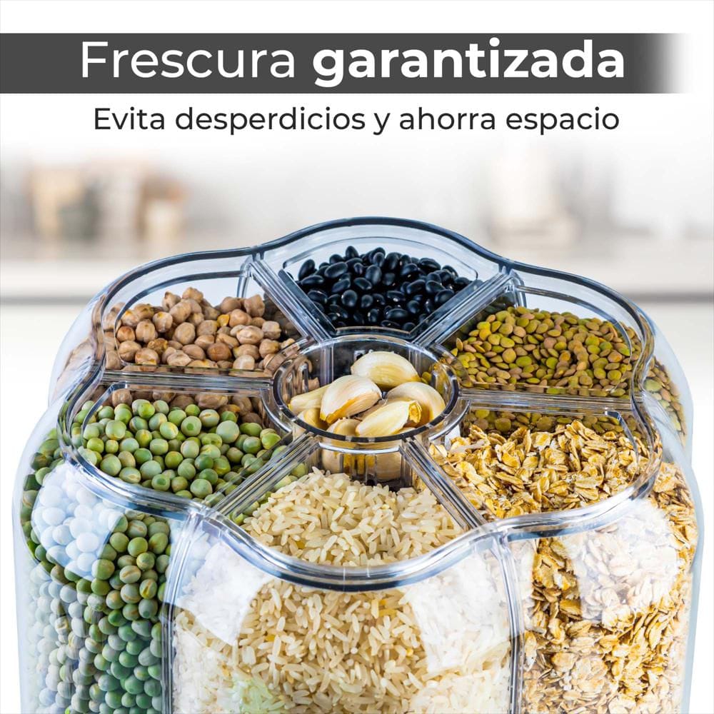 DISPENSADOR DE GRANOS GIRATORIO