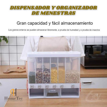 DISPENSADOR DE GRANOS Y MENESTRAS 10kilos