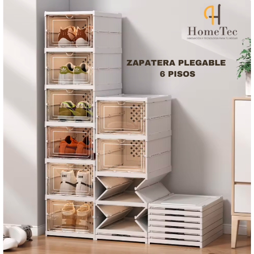 ZAPATERA PLEGABLE 6 NIVELES (6Pares)