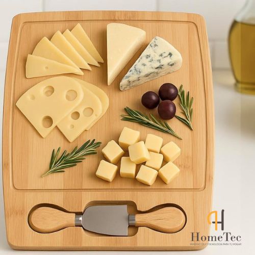 TABLA DE QUESO CON ACCESORIOS