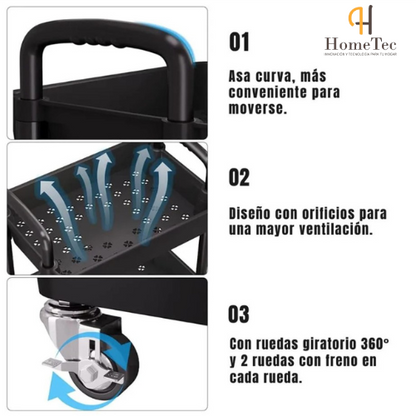 CARRITO ORGANIZAOR MULTIUSOS 4 NIVELES