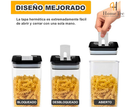 CONTENEDORES HERMÉTICOS - SET X7