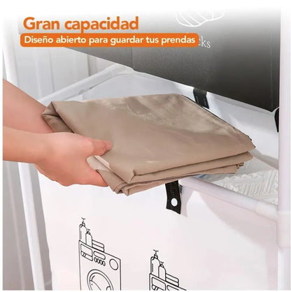 CESTO DE ROPA 2 NIVELES