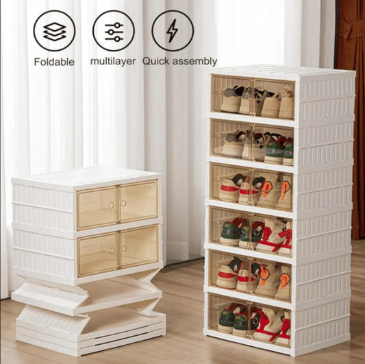 ZAPATERA PLEGABLE 6 NIVELES (12Pares)