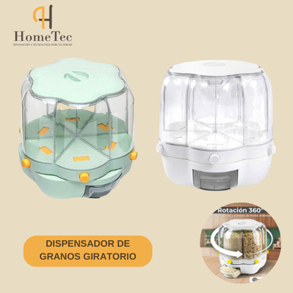 DISPENSADOR DE GRANOS GIRATORIO