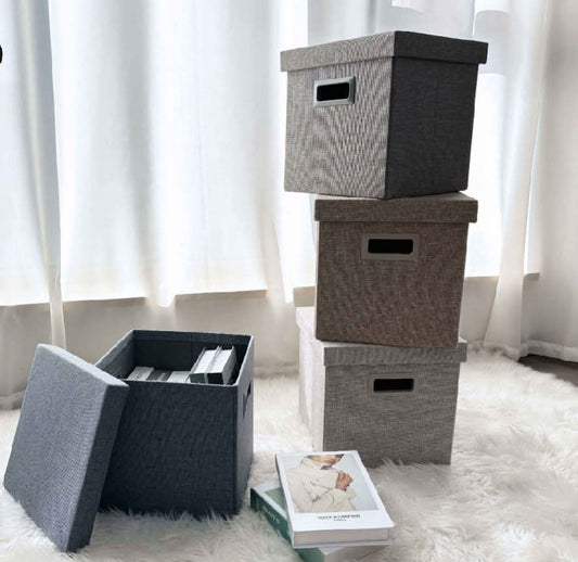 CAJA DE ALMACENAMIENTO CUADRADA