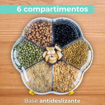 DISPENSADOR DE GRANOS GIRATORIO