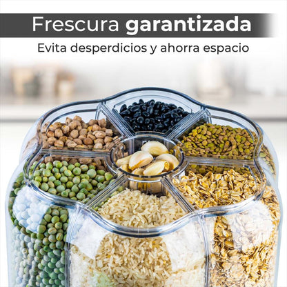 DISPENSADOR DE GRANOS GIRATORIO